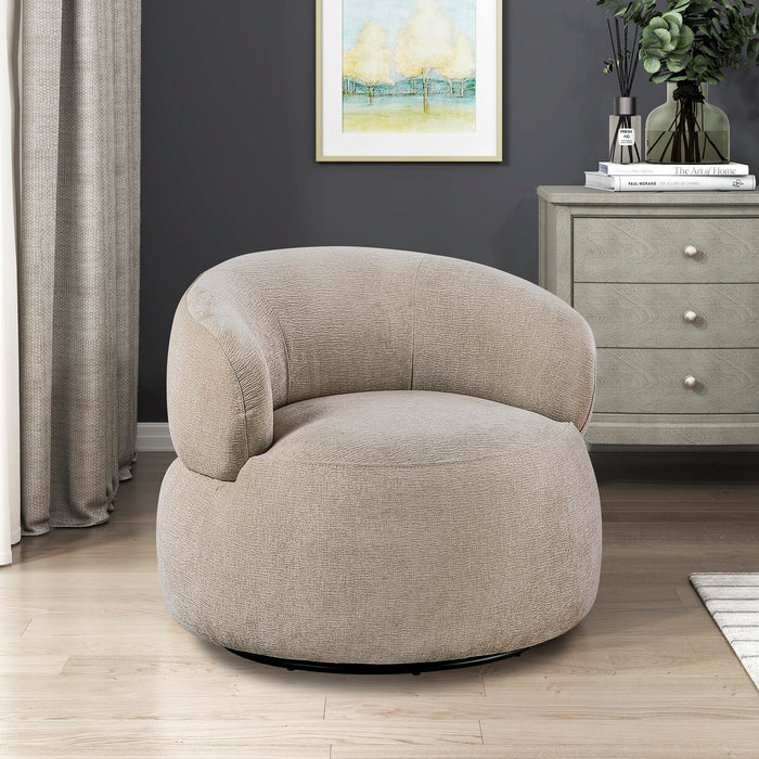 OakvillePark Cressida Chenille Swivel Chair