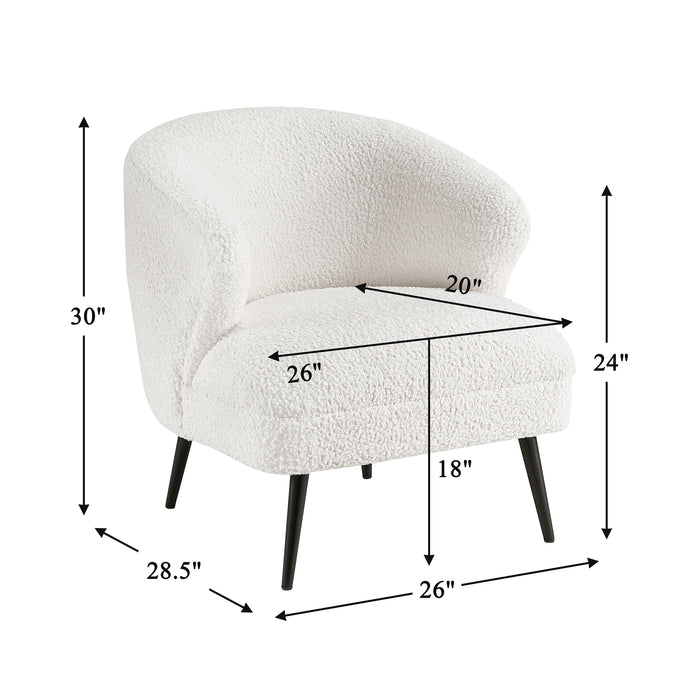 OakvillePark Crestlark Boucle Accent Chair