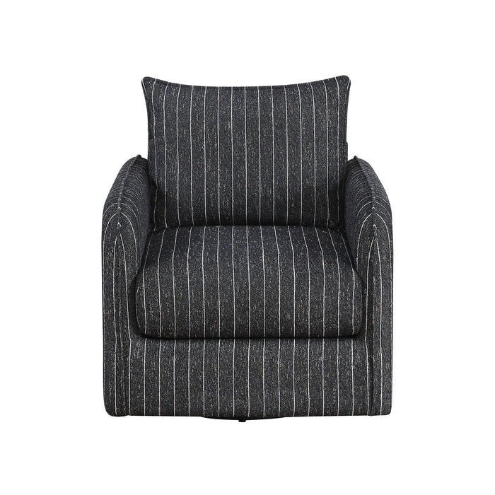 OakvillePark Earl Textured Fabric Swivel Chair