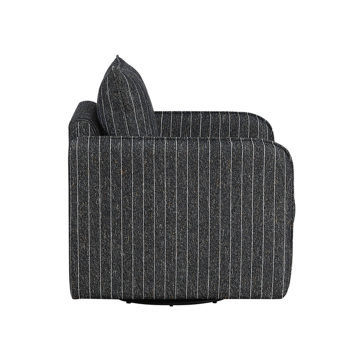 OakvillePark Earl Textured Fabric Swivel Chair