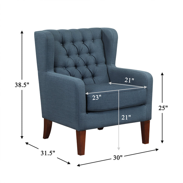 OakvillePark Varen Textured Fabric Accent Chair