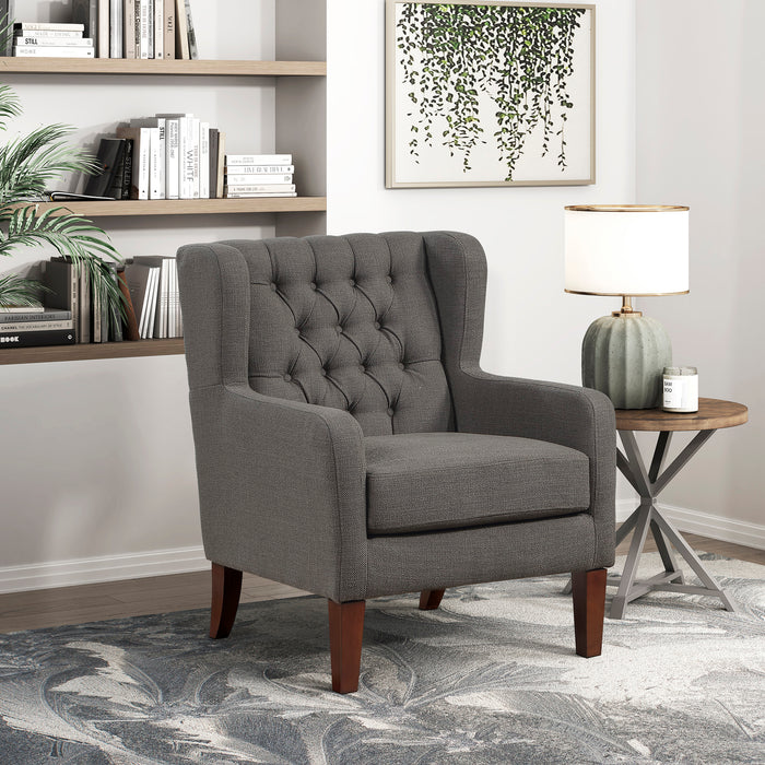 OakvillePark Varen Textured Fabric Accent Chair