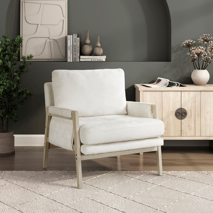 OakvillePark Glentop Chenille Fabric Accent Chair