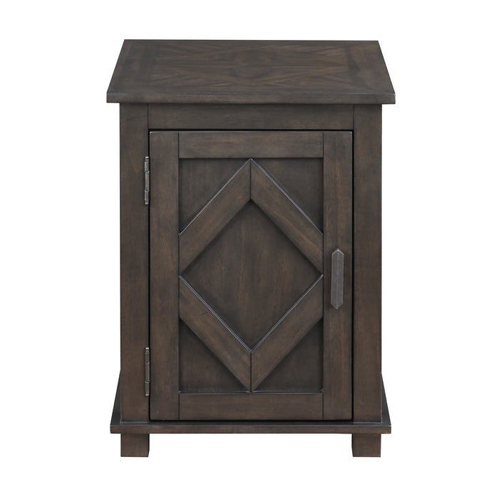 OakvillePark Lior 1 Door Chairside Table
