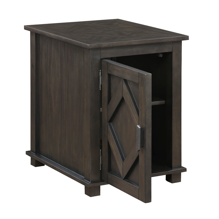 OakvillePark Lior 1 Door Chairside Table
