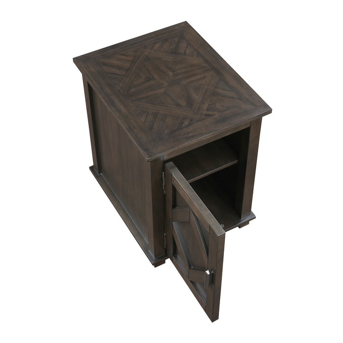 OakvillePark Lior 1 Door Chairside Table