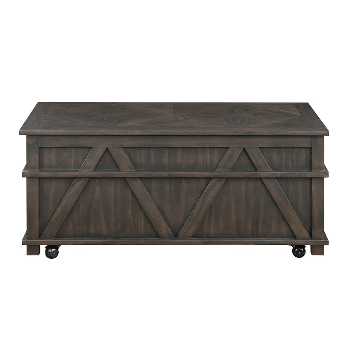OakvillePark Lior Lift Top Cocktail Table with Casters