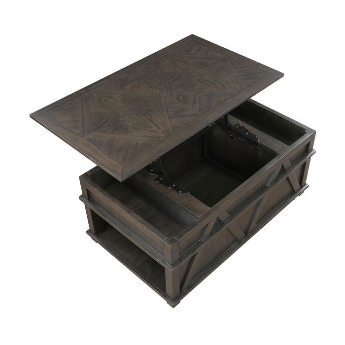 OakvillePark Lior Lift Top Cocktail Table with Casters