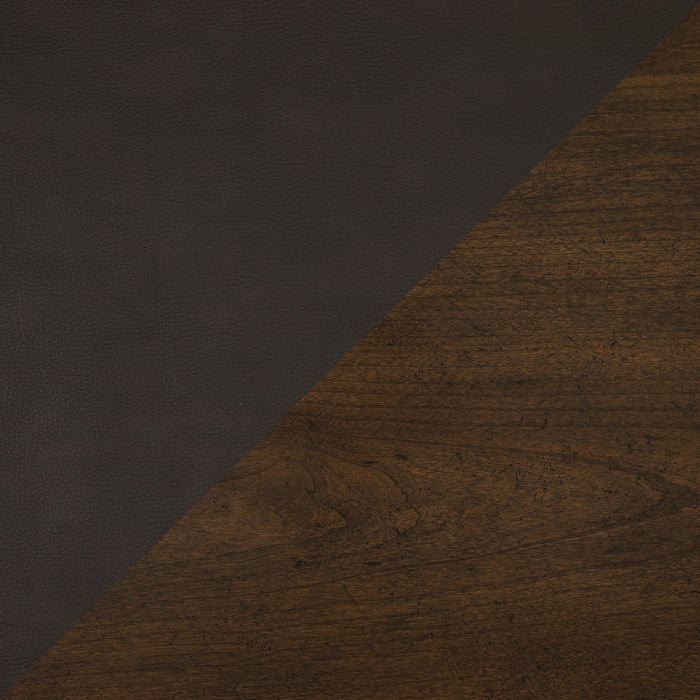 OakvillePark Soren Faux Leather Cocktail Table