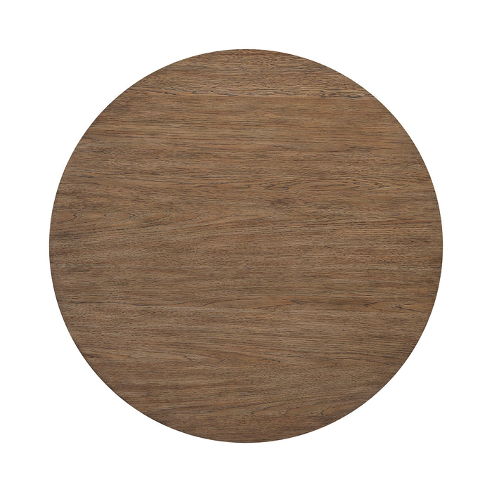 OakvillePark Elion Wood Round Cocktail Table
