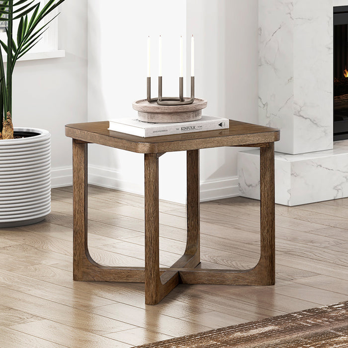 OakvillePark Elion Wood Square End Table