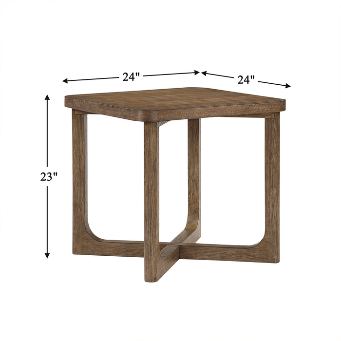 OakvillePark Elion Wood Square End Table