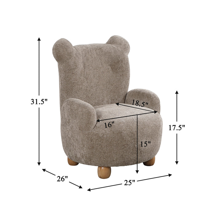 OakvillePark Grove Chenille Fabric Kid's Chair