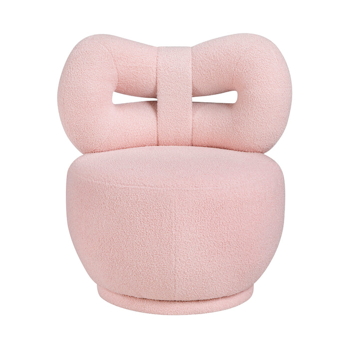 OakvillePark Wooda Boucle Fabric Kid's Swivel Chair