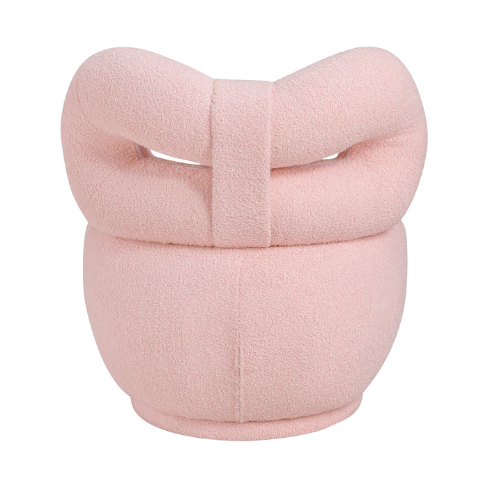 OakvillePark Wooda Boucle Fabric Kid's Swivel Chair