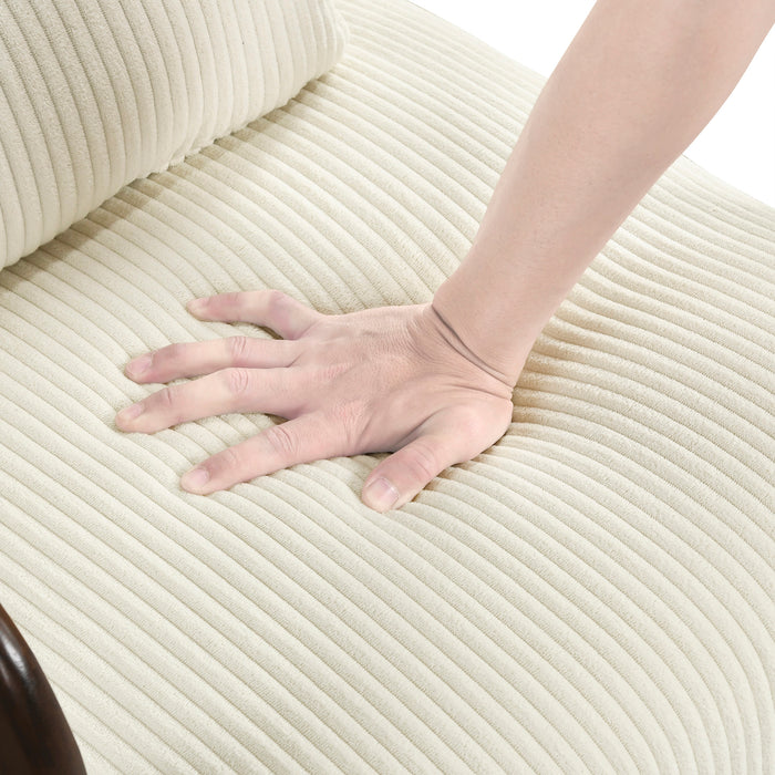 OakvillePark Cavano Corduroy Accent Chair