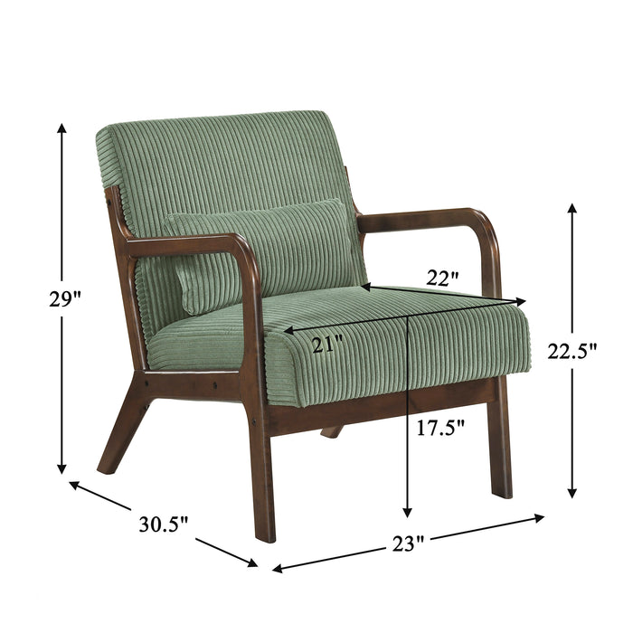 OakvillePark Cavano Corduroy Accent Chair