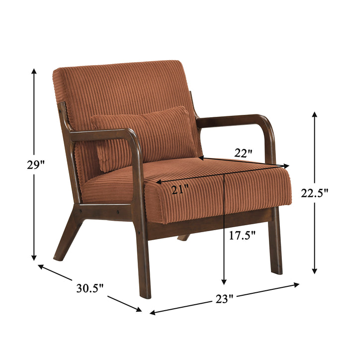 OakvillePark Cavano Corduroy Accent Chair