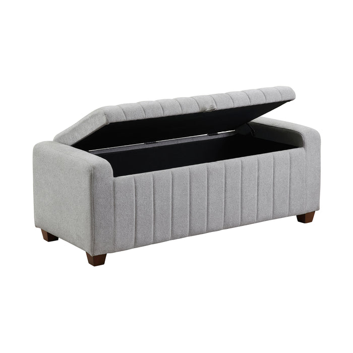 OakvillePark Millbranch Boucle Fabric Storage Bench
