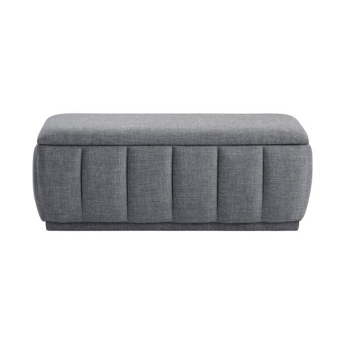 OakvillePark Halorini Textured Fabric Storage Bench