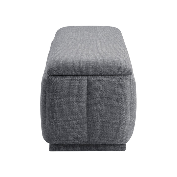 OakvillePark Halorini Textured Fabric Storage Bench