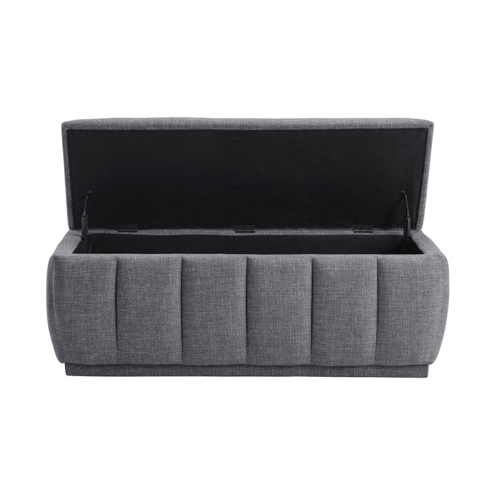 OakvillePark Halorini Textured Fabric Storage Bench