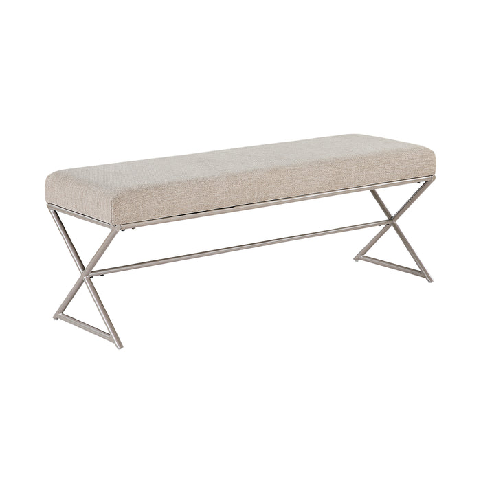 OakvillePark Crestmarsh Chenille Bench
