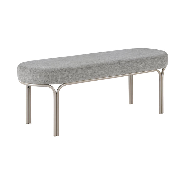 OakvillePark Lunarow Chenille Bench