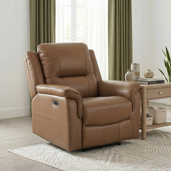 OakvillePark Monterra Leather Match Power Recliner