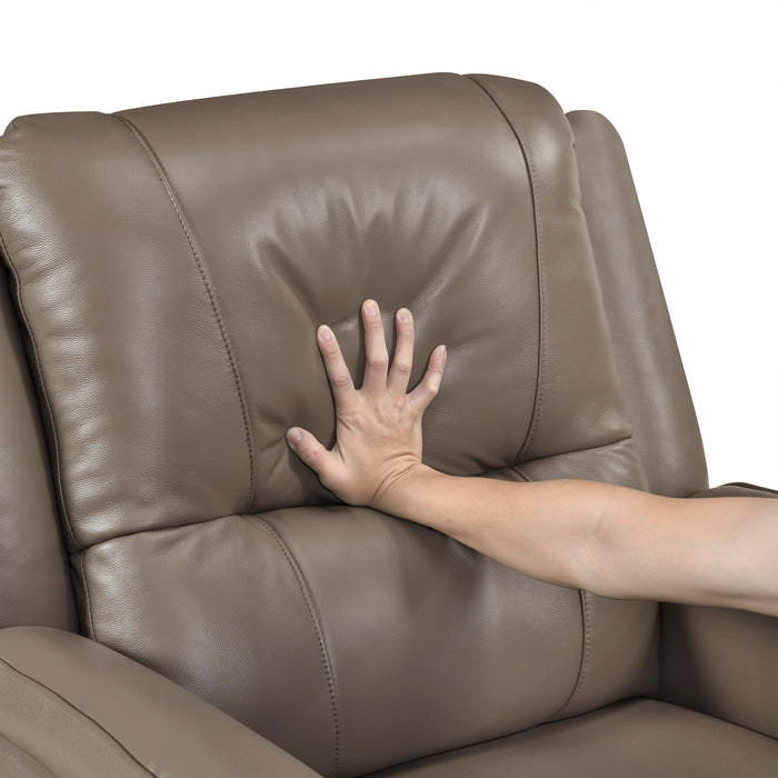 OakvillePark Monterra Leather Match Power Recliner