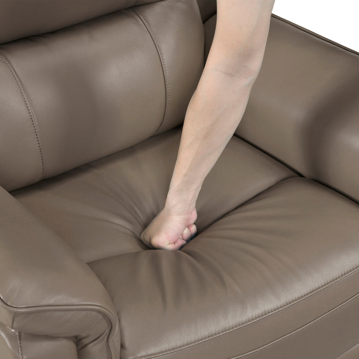 OakvillePark Monterra Leather Match Power Recliner