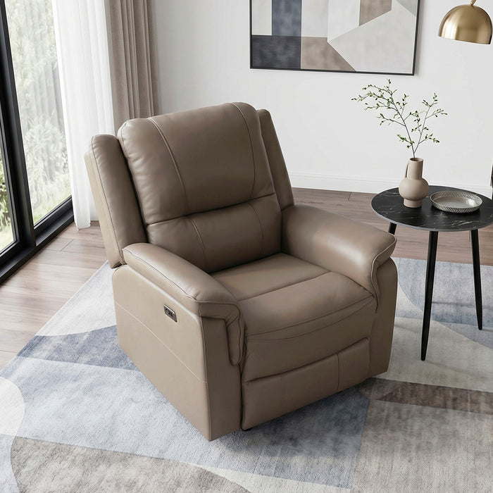 OakvillePark Monterra Leather Match Power Recliner