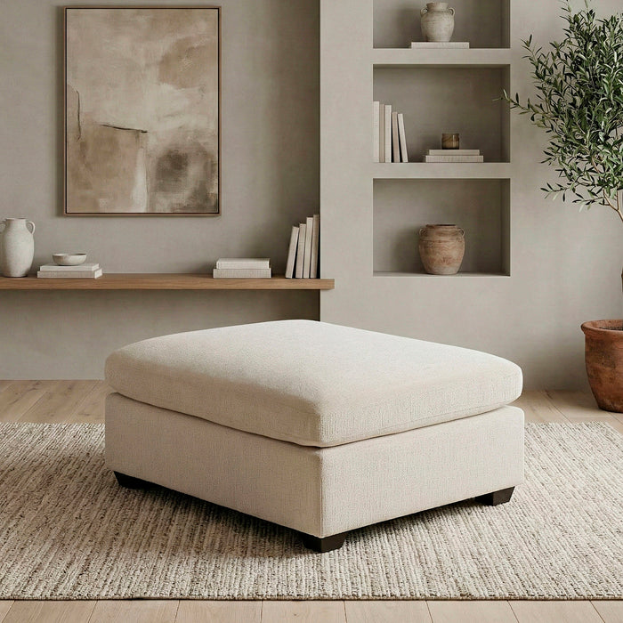 OakvillePark Crestiva Chenille Ottoman