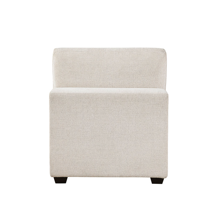 OakvillePark Crestiva Chenille Armless Chair