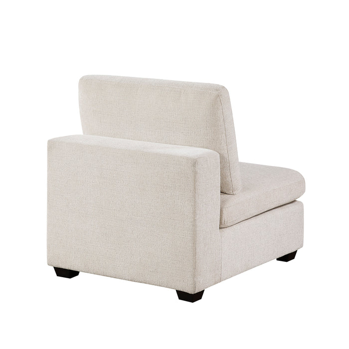 OakvillePark Crestiva Chenille Armless Chair