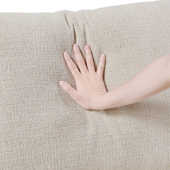 OakvillePark Crestiva Chenille Armless Chair