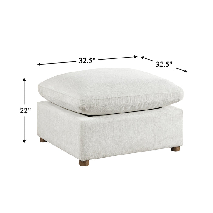 OakvillePark Velmont Chenille Ottoman