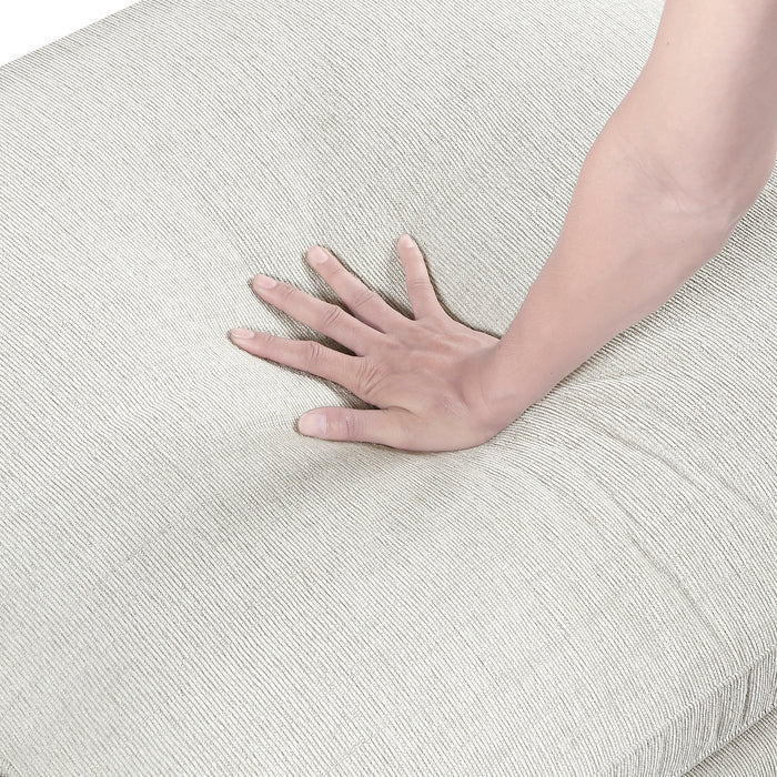 OakvillePark Velmont Chenille Ottoman
