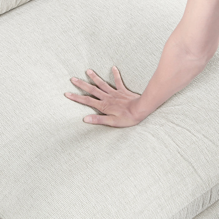 OakvillePark Velmont Chenille Armless Chair