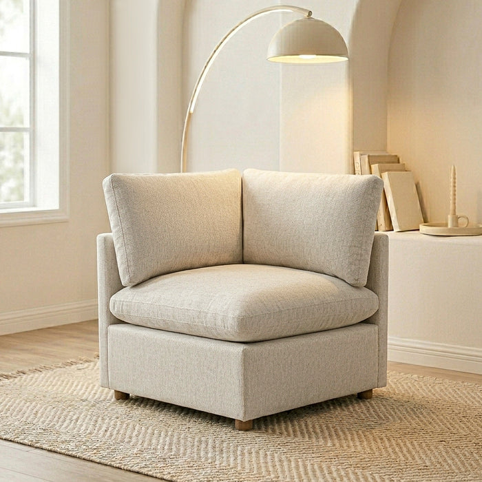 OakvillePark Velmont Chenille Corner Seat