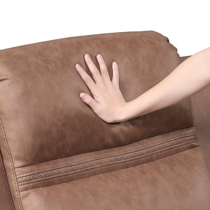OakvillePark  Vensley Microfiber Manual Recliner