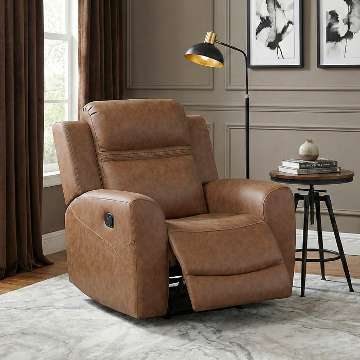 OakvillePark  Vensley Microfiber Manual Recliner