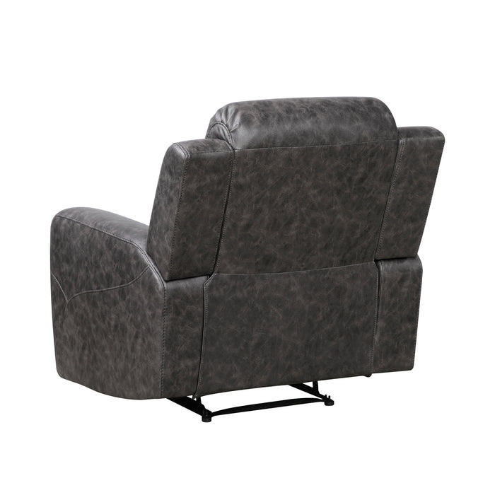 OakvillePark  Vensley Microfiber Manual Recliner