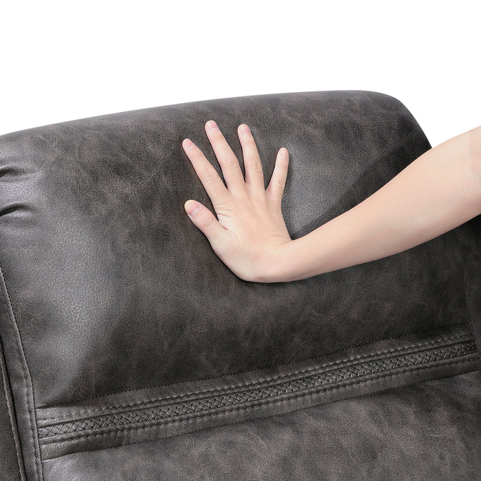 OakvillePark  Vensley Microfiber Manual Recliner