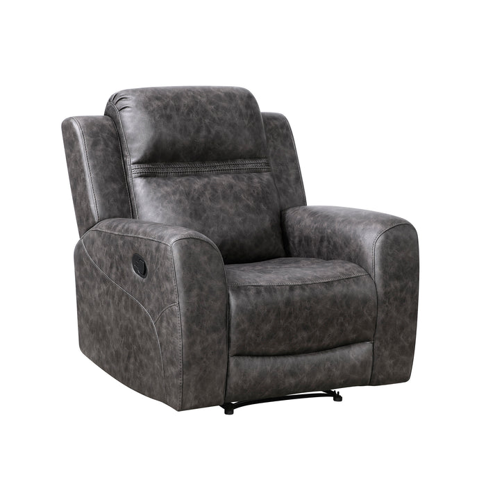 OakvillePark  Vensley Microfiber Manual Recliner