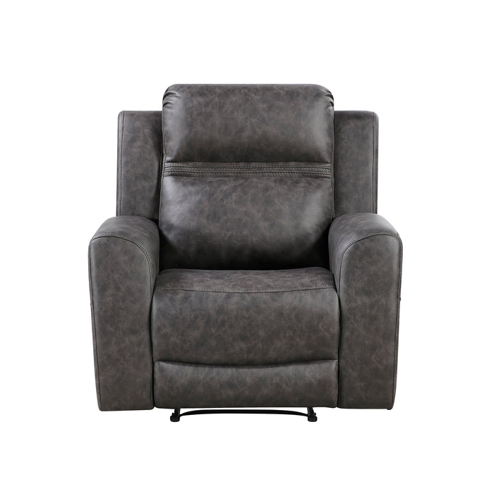 OakvillePark  Vensley Microfiber Manual Recliner