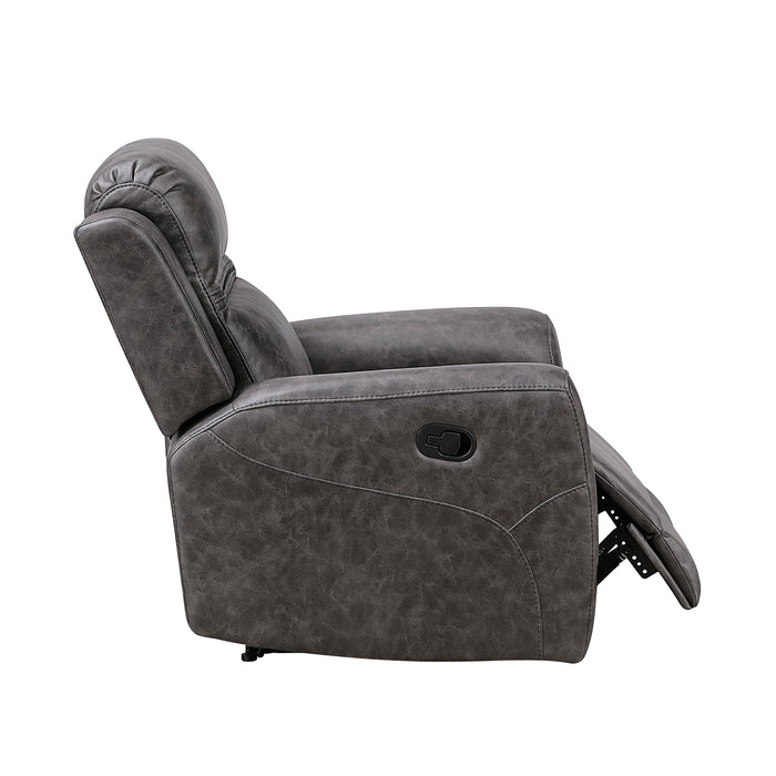 OakvillePark  Vensley Microfiber Manual Recliner