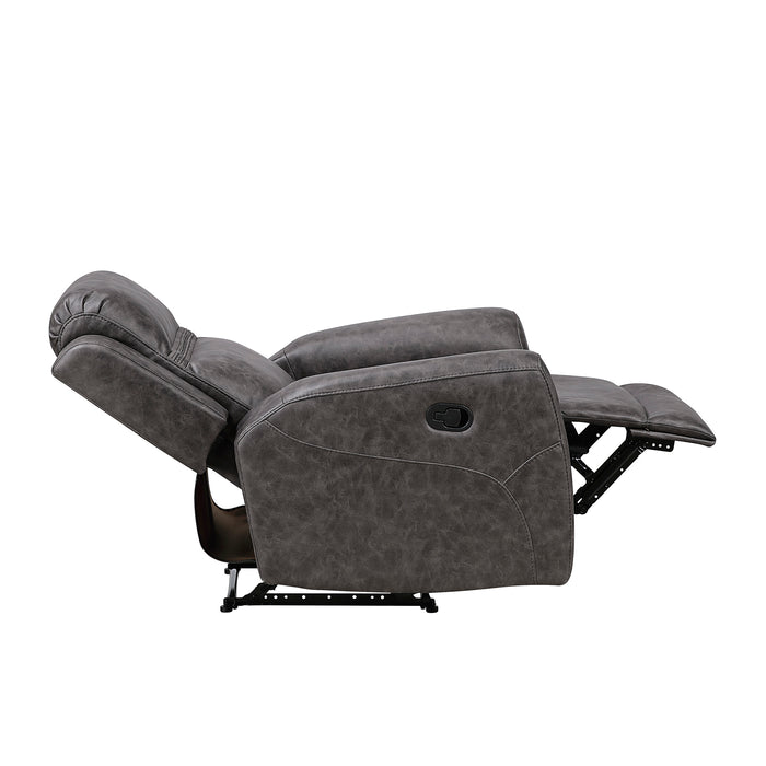 OakvillePark  Vensley Microfiber Manual Recliner