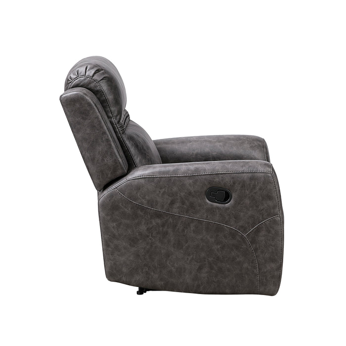 OakvillePark  Vensley Microfiber Manual Recliner