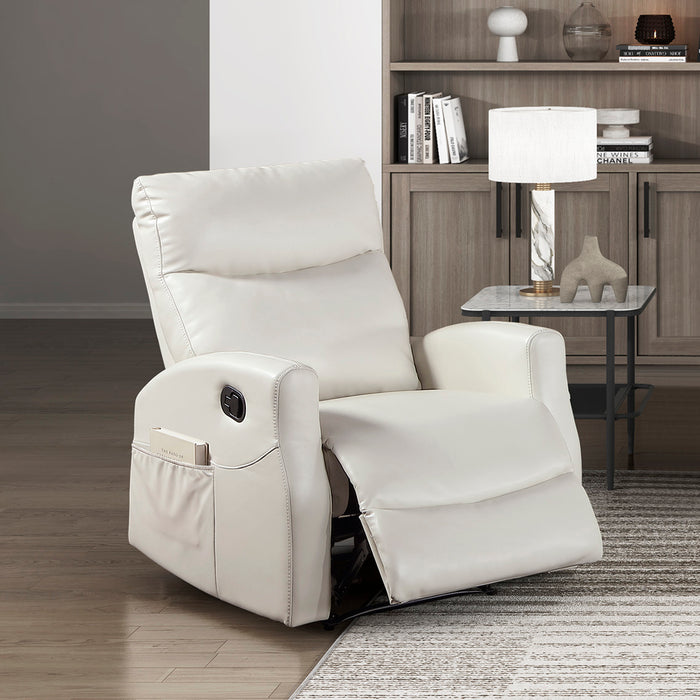 OakvillePark Novelle Faux Leather Manual Recliner